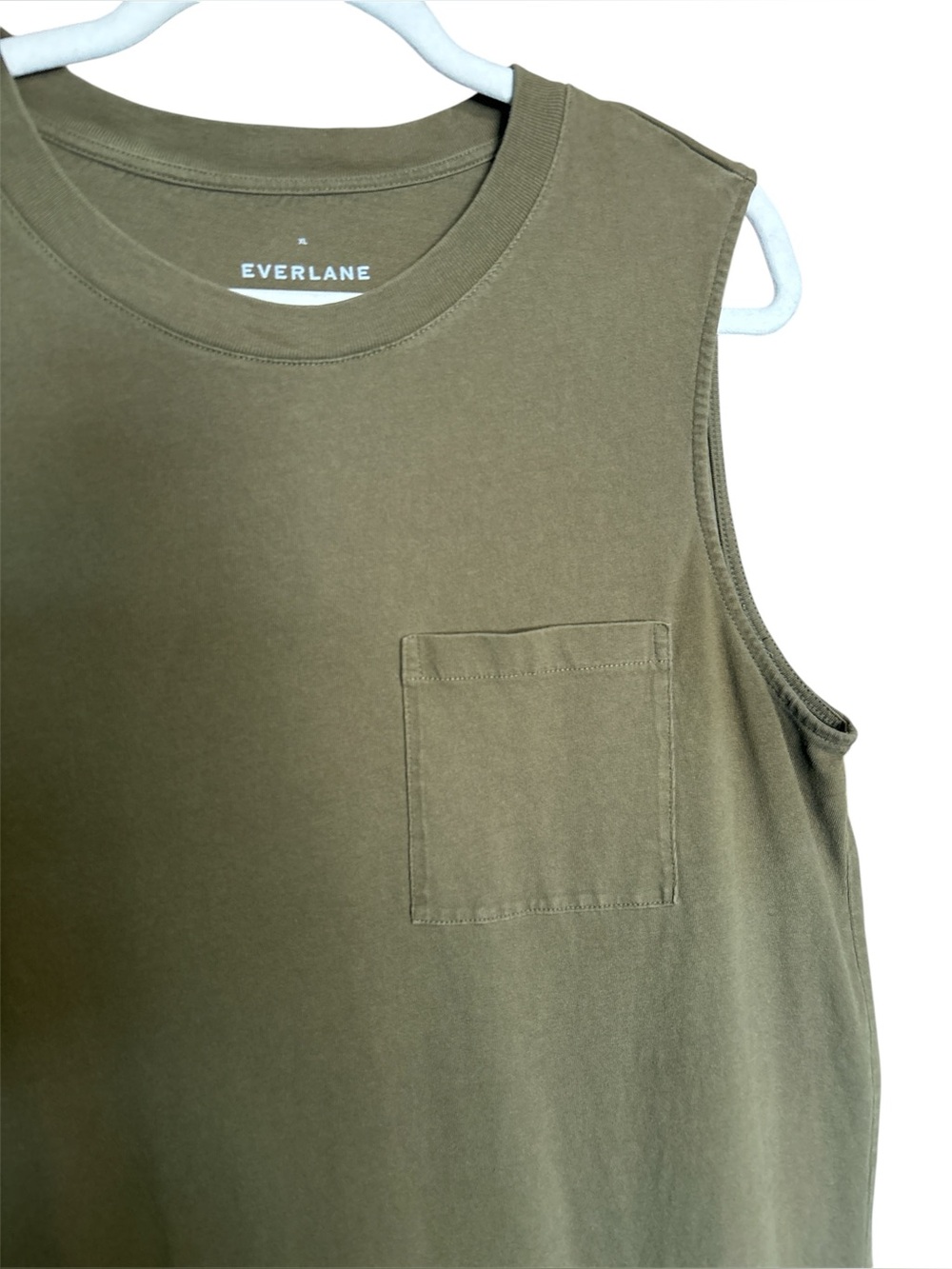 Everlane Long Weekend Cotton tank dress XL - Picture 5 of 11